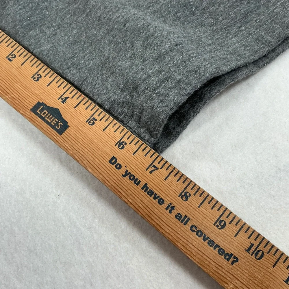 The North Face Mens Gray Fleece Shorts XL Regular Fit Drawstring Athletic 1458